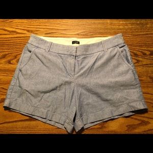 J. Crew Chambray Shorts